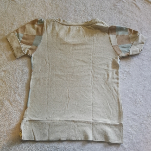 Paperdolls Argyle Tee - Picture 3 of 4